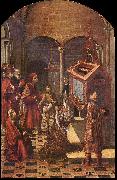 BERRUGUETE, Pedro The Tomb of Saint Peter Martyr Spain oil painting artist